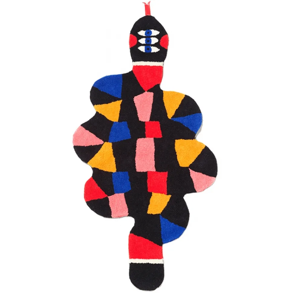 Qeeboo - Carpet Oggian Slip M (Shaped) - Qeeboo Carpet by Marco Oggian - Furnishing - Home - Avvenice