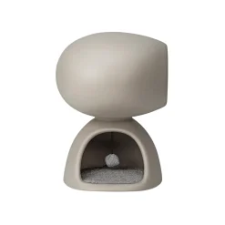 Qeeboo - Cat Cave - Dove Grey - Qeeboo Cat Cave by Stefano Giovannoni - Furnishing - Home - Avvenice