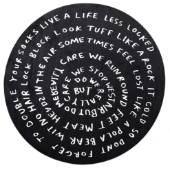 Qeeboo - ChoreograpHer Carpet Rectangular - Qeeboo Carpet by Shantell Martin - Furnishing - Home - Avvenice