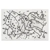 Qeeboo - ChoreograpHer Carpet Rectangular Small - Qeeboo Carpet by Shantell Martin - Furnishing - Home - Avvenice