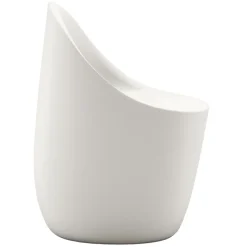 Qeeboo - Cobble Chair - White Warm - Qeeboo Chair by Elisa Giovannoni - Furnishing - Home - Avvenice