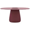 Qeeboo - Cobble Table 160 HPL Bucket - Indian Red - Qeeboo Table by Elisa Giovannoni - Furnishing - Home - Avvenice