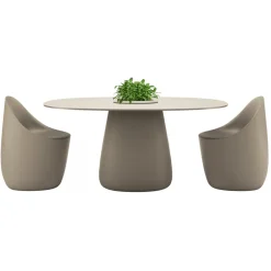 Qeeboo - Cobble Table 160 HPL Bucket - Ottawa - Qeeboo Table by Elisa Giovannoni - Furnishing - Home - Avvenice