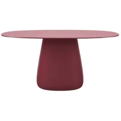 Qeeboo - Cobble Table Top 160 cm HPL - Indian Red - Qeeboo Table by Elisa Giovannoni - Furnishing - Home - Avvenice
