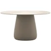 Qeeboo - Cobble Table Top 135 cm Stoneware - Ivory - Qeeboo Table by Elisa Giovannoni - Furnishing - Home - Avvenice