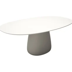 Qeeboo - Cobble Table Top 190 cm HPL - Warm White - Qeeboo Table by Elisa Giovannoni - Furnishing - Home - Avvenice