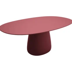 Qeeboo - Cobble Table Top 190 cm HPL - Indian Red - Qeeboo Table by Elisa Giovannoni - Furnishing - Home - Avvenice