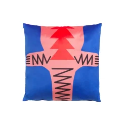 Qeeboo - Cushion Oggian Crocopink (45x45cm) - Qeeboo Pillow by Marco Oggian - Furnishing - Home - Avvenice
