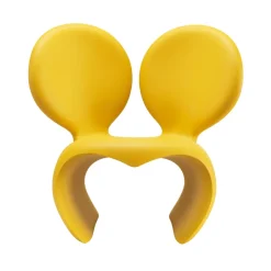 Qeeboo - Don’t F**K With The Mouse Armchair - Yellow - Qeeboo Armchair by Ron Arad - Furnishing - Home - Avvenice