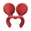 Qeeboo - Don’t F**K With The Mouse Armchair - Red - Qeeboo Armchair by Ron Arad - Furnishing - Home - Avvenice