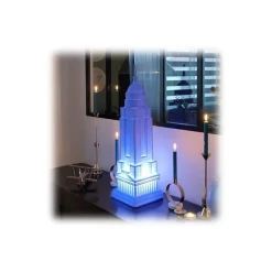 Qeeboo - Empire Lamp - Light Blue - Qeeboo Free Standing Lamp by Studio Job - Lighting - Home - Avvenice