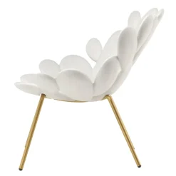 Qeeboo - Filicudi - White Brass - Qeeboo Chair by Stefano Giovannoni - Furniture - Home - Avvenice