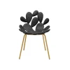 Qeeboo - Filicudi Chair - Set of 2 Pieces - Black Brass - Qeeboo Chair by Stefano Giovannoni - Furnishing - Home - Avvenice