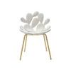 Qeeboo - Filicudi Chair - Set of 2 Pieces - White Brass - Qeeboo Chair by Stefano Giovannoni - Furnishing - Home - Avvenice