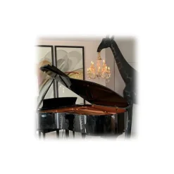 Qeeboo - Giraffe in Love M - Black - Qeeboo Chandelier by Marcantonio - Lighting - Home - Avvenice