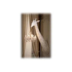 Qeeboo - Giraffe in Love Wall Lamp - White - Qeeboo Wall Standing Lamp by Marcantonio - Lighting - Home - Avvenice