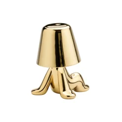 Qeeboo - Golden Brothers Bob - Gold - Qeeboo Chandelier by Stefano Giovannoni - Lighting - Home - Avvenice