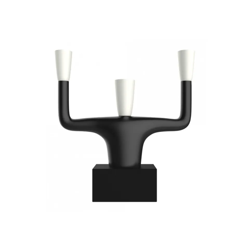 Qeeboo - Guru - Black - Qeeboo Lamp by Andrea Branzi - Lighting - Home - Avvenice