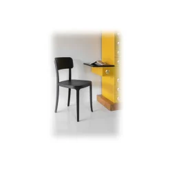 Qeeboo - K Chair Set of 2 Pieces - Black - Qeeboo Chair by Stefano Giovannoni - Furnishing - Home - Avvenice