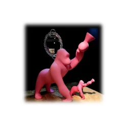 Qeeboo - Kong - Bright Pink - Qeeboo Free Standing Lamp by Stefano Giovannoni - Lighting - Home - Avvenice