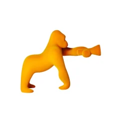 Qeeboo - Kong XS Velvet Finish - Dark Gold - Qeeboo Free Standing Lamp by Stefano Giovannoni - Lighting - Home - Avvenice