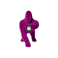 Qeeboo - Kong XS Velvet Finish - Violet - Qeeboo Free Standing Lamp by Stefano Giovannoni - Lighting - Home - Avvenice