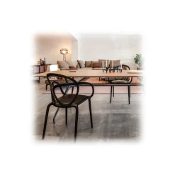 Qeeboo - Loop Chair with Cushion Set of 2 Pieces - White - Qeeboo Chair by Front - Furnishing - Home - Avvenice