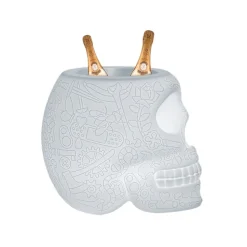 Qeeboo - Mexico Planter and Champagne Cooler Lamp with Rechargeable Led - Translucent - Qeeboo Planter by Studio Job - Avvenice