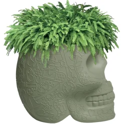 Qeeboo - Mexico Planter and Champagne Cooler - Balsam Green - Qeeboo Planter by Studio Job - Furnishing - Home - Avvenice