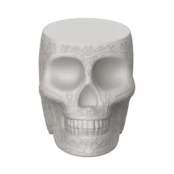 Qeeboo - Mexico Skull - Grey - High Capacity Portable Power Bank USB Charger - qeeboo Mini - Portable Batteries - 2600 mAh - Avvenice