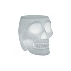 Qeeboo - Mexico Stool and Sidetable Lamp - Translucent EU - Qeeboo Chair by Studio Job - Furnishing - Home - Avvenice