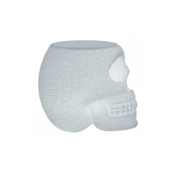 Qeeboo - Mexico Stool and Sidetable Lamp - Translucent US - Qeeboo Chair by Studio Job - Furnishing - Home - Avvenice