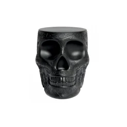 Qeeboo - Mexico Stool and Sidetable - Black - Qeeboo Chair by Studio Job - Furniture - Home - Avvenice