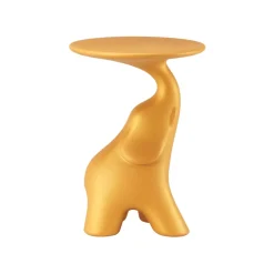 Qeeboo - Pako - Glittered Mango - Qeeboo Side Table by Stefano Giovannoni - Furnishing - Home - Avvenice
