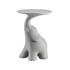 Qeeboo - Pako - Grey - Qeeboo Side Table by Stefano Giovannoni - Furnishing - Home - Avvenice