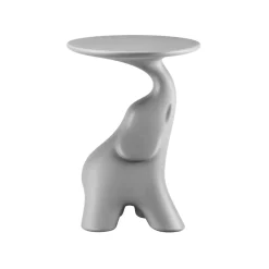Qeeboo - Pako - Grey - Qeeboo Side Table by Stefano Giovannoni - Furnishing - Home - Avvenice