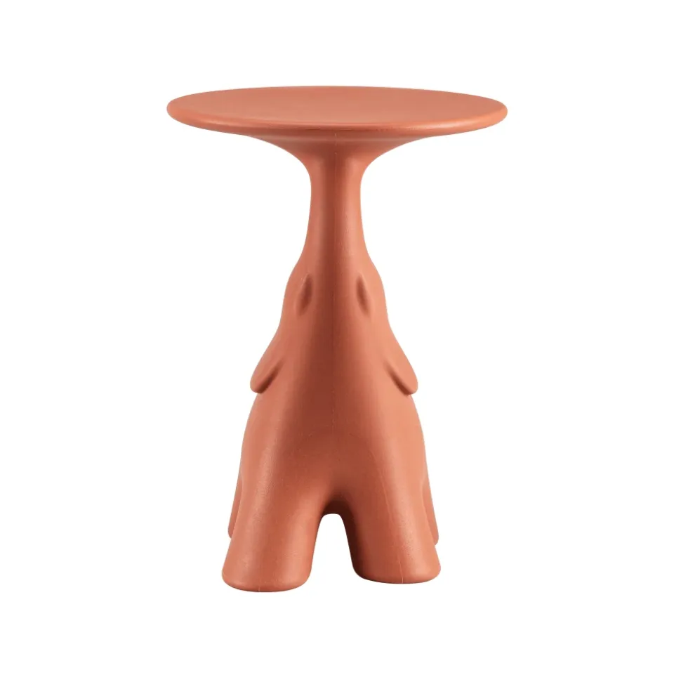 Qeeboo - Pako - Terracotta - Qeeboo Side Table by Stefano Giovannoni - Furnishing - Home - Avvenice