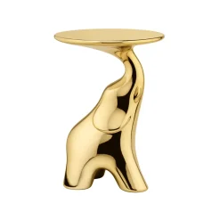 Qeeboo - Pako Gold - Gold - Qeeboo Side Table by Stefano Giovannoni - Furnishing - Home - Avvenice