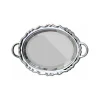 Qeeboo - Plateau Miroir Metal Finish - Silver - Qeeboo Mirror by Studio Job - Furnishing - Home - Avvenice