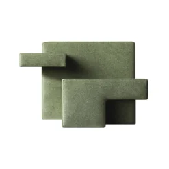 Qeeboo - Primitive Armchair - Green 917 - Qeeboo Chair by Studio Nucleo - Furnishing - Home - Avvenice