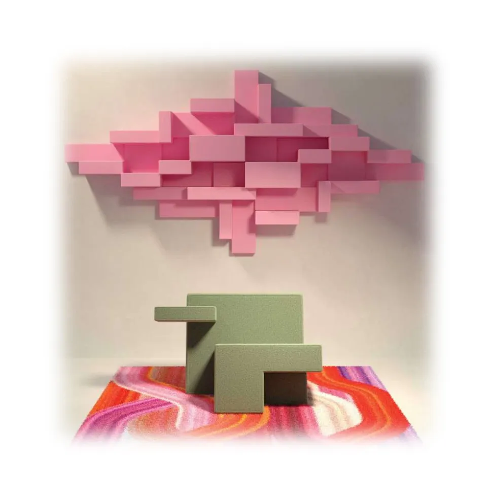 Qeeboo - Primitive Armchair - Green 917 - Qeeboo Chair by Studio Nucleo - Furnishing - Home - Avvenice