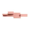 Qeeboo - Primitive Bookshelf XS - Pink - Qeeboo Bookshelf by Studio Nucleo - Furnishing - Home - Avvenice