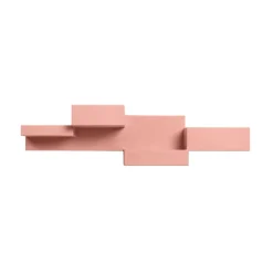 Qeeboo - Primitive Bookshelf XS - Pink - Qeeboo Bookshelf by Studio Nucleo - Furnishing - Home - Avvenice