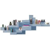 Qeeboo - Primitive Bookshelf - Blue Avio - Qeeboo Bookshelf by Studio Nucleo - Furnishing - Home - Avvenice