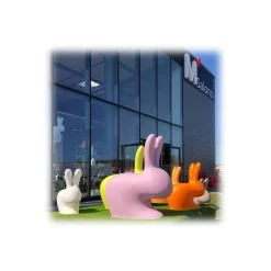 Qeeboo - Rabbit Chair - Balsam Green - Qeeboo Chair by Stefano Giovannoni - Furniture - Home - Avvenice