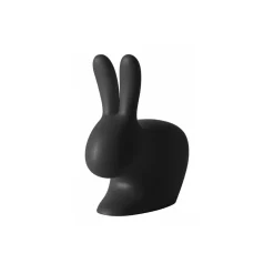 Qeeboo - Rabbit Chair - Black - Qeeboo Chair by Stefano Giovannoni - Furniture - Home - Avvenice