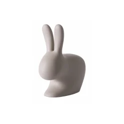 Qeeboo - Rabbit Chair - Dove Grey - Qeeboo Chair by Stefano Giovannoni - Furniture - Home - Avvenice