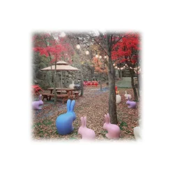 Qeeboo - Rabbit Chair - Grey - Qeeboo Chair by Stefano Giovannoni - Furniture - Home - Avvenice