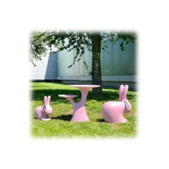 Qeeboo - Rabbit Chair - Grey - Qeeboo Chair by Stefano Giovannoni - Furniture - Home - Avvenice