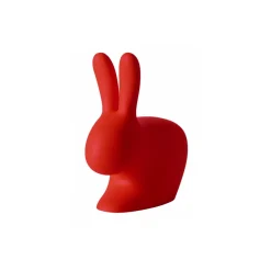 Qeeboo - Rabbit Chair - Red - Qeeboo Chair by Stefano Giovannoni - Furniture - Home - Avvenice